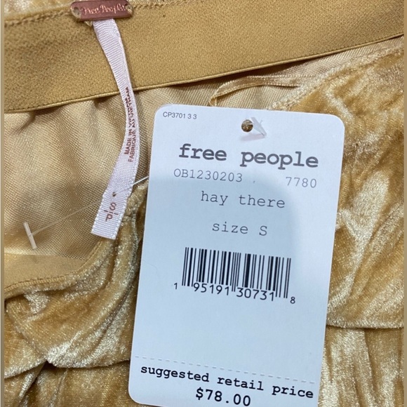 Free People hay there noa velvet slip maxi skirt - Picture 4 of 4